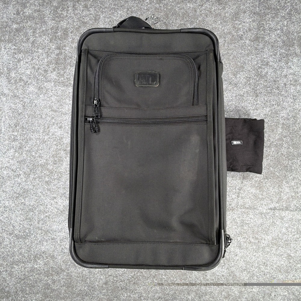 TUMI Ballistic Nylon 22" 2-Wheeled Carry On Travel Luggage Black 2279D3
